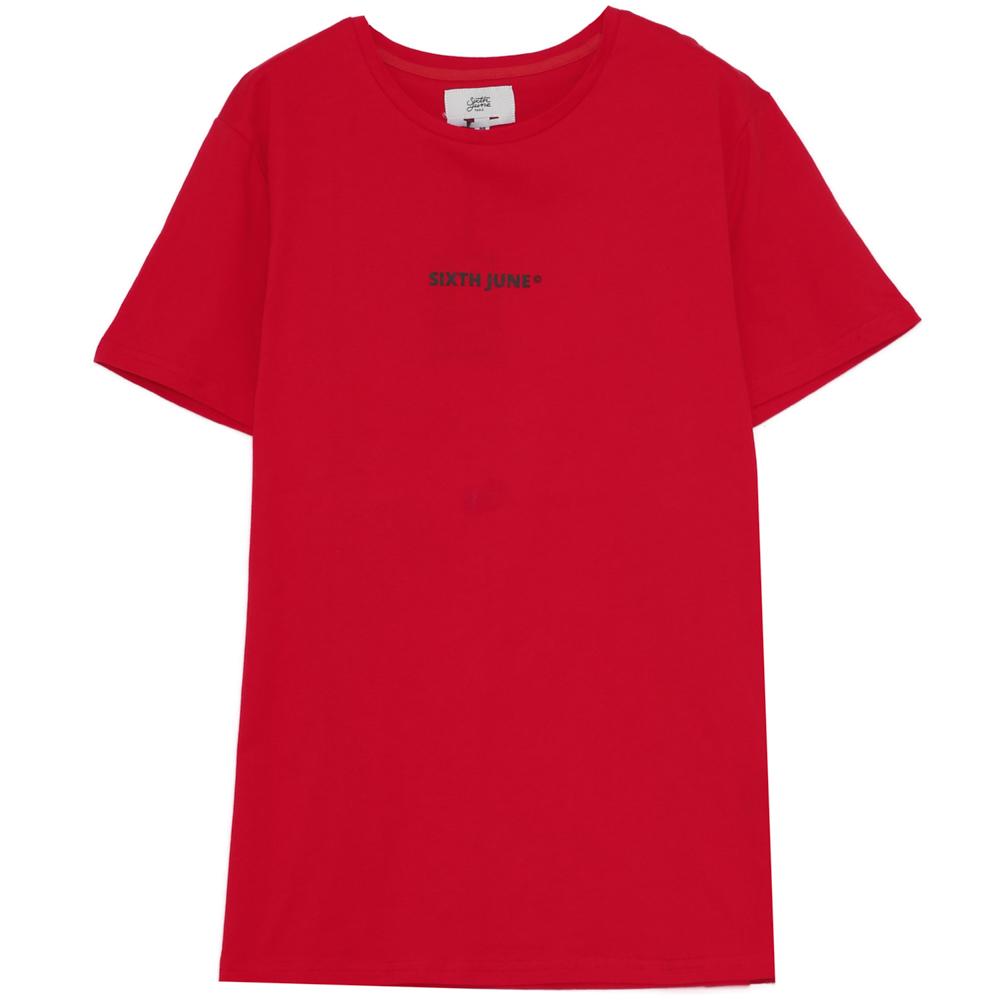 Bandana multicolored t-shirt Red