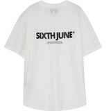 Sixth June - Maillot mesh logo blanc
