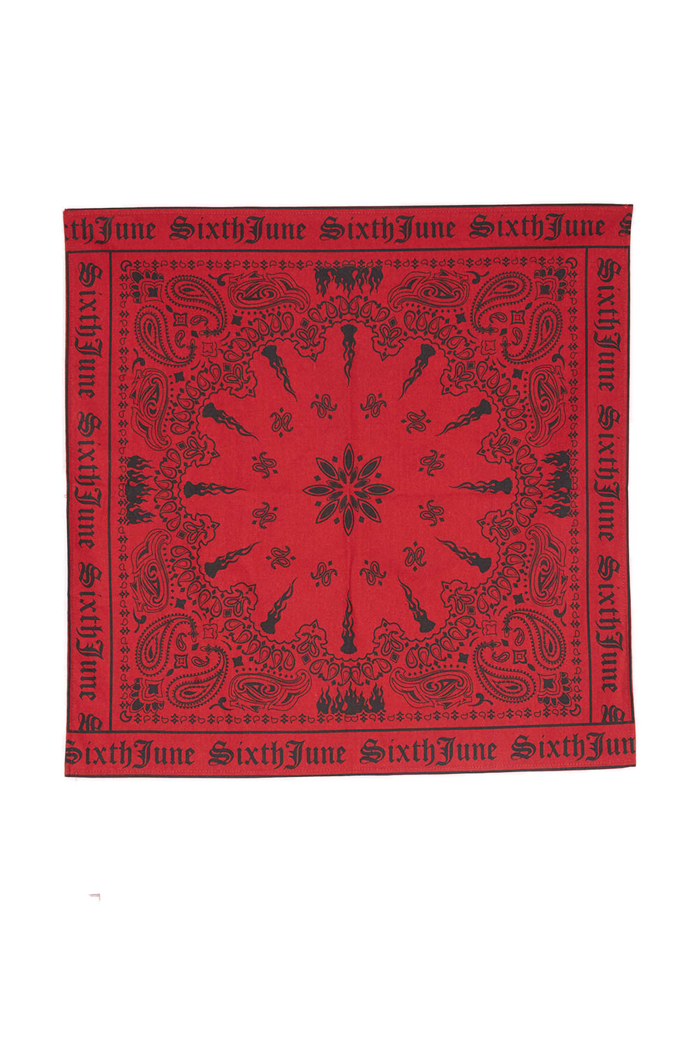 Sixth June - Bandana imprimé rouge