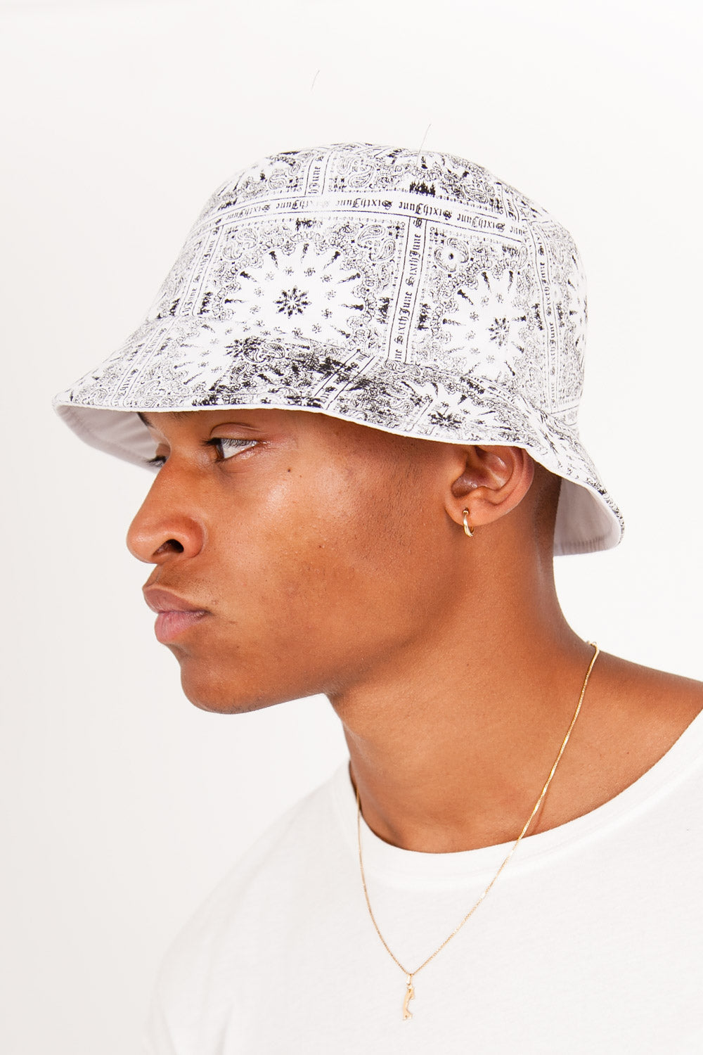 Sixth June - Bob bandana blanc