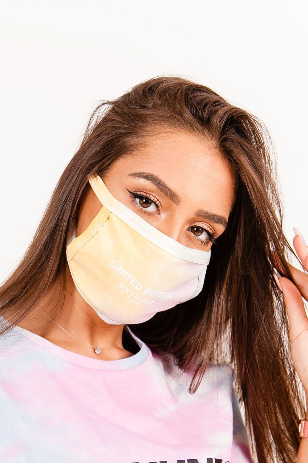 Sixth June - Masque Tie dye Limited Edition rose clair