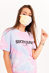 Sixth June - Masque Tie dye Limited Edition rose clair