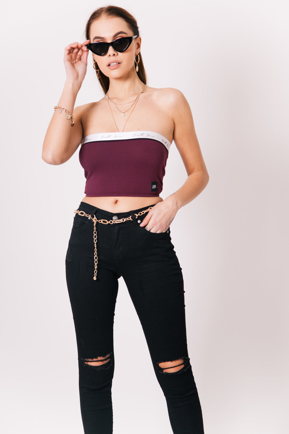 Sixth June - Bandeau logo signature rouge