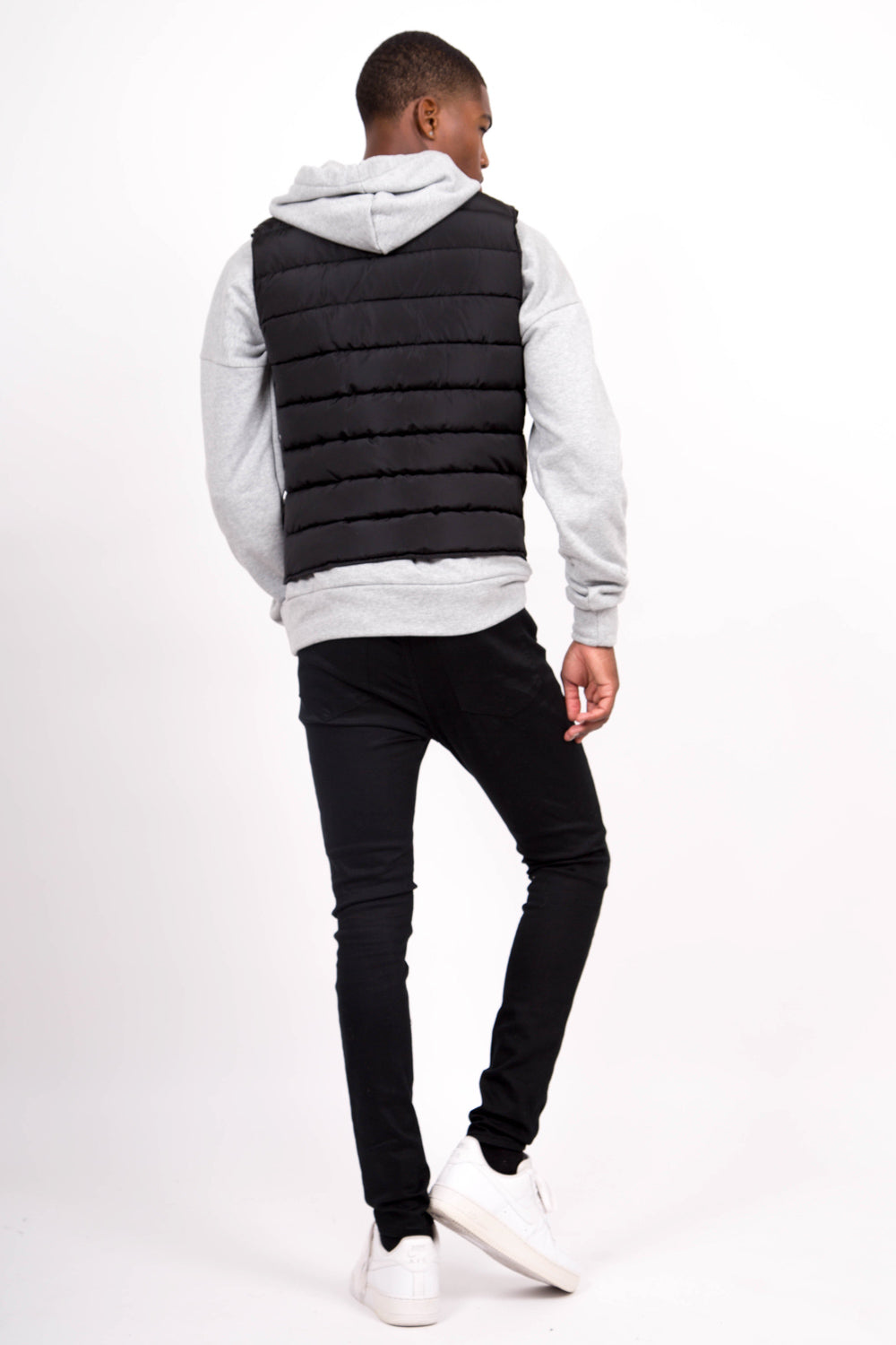 Sixth June - Veste matelassée sans manches noire