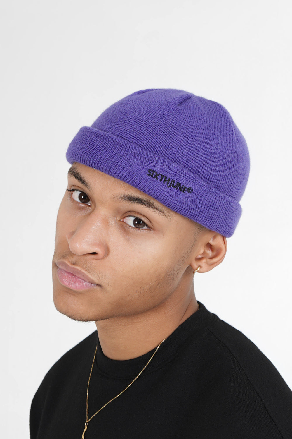 Sixth June - Bonnet fisherman logo Violet