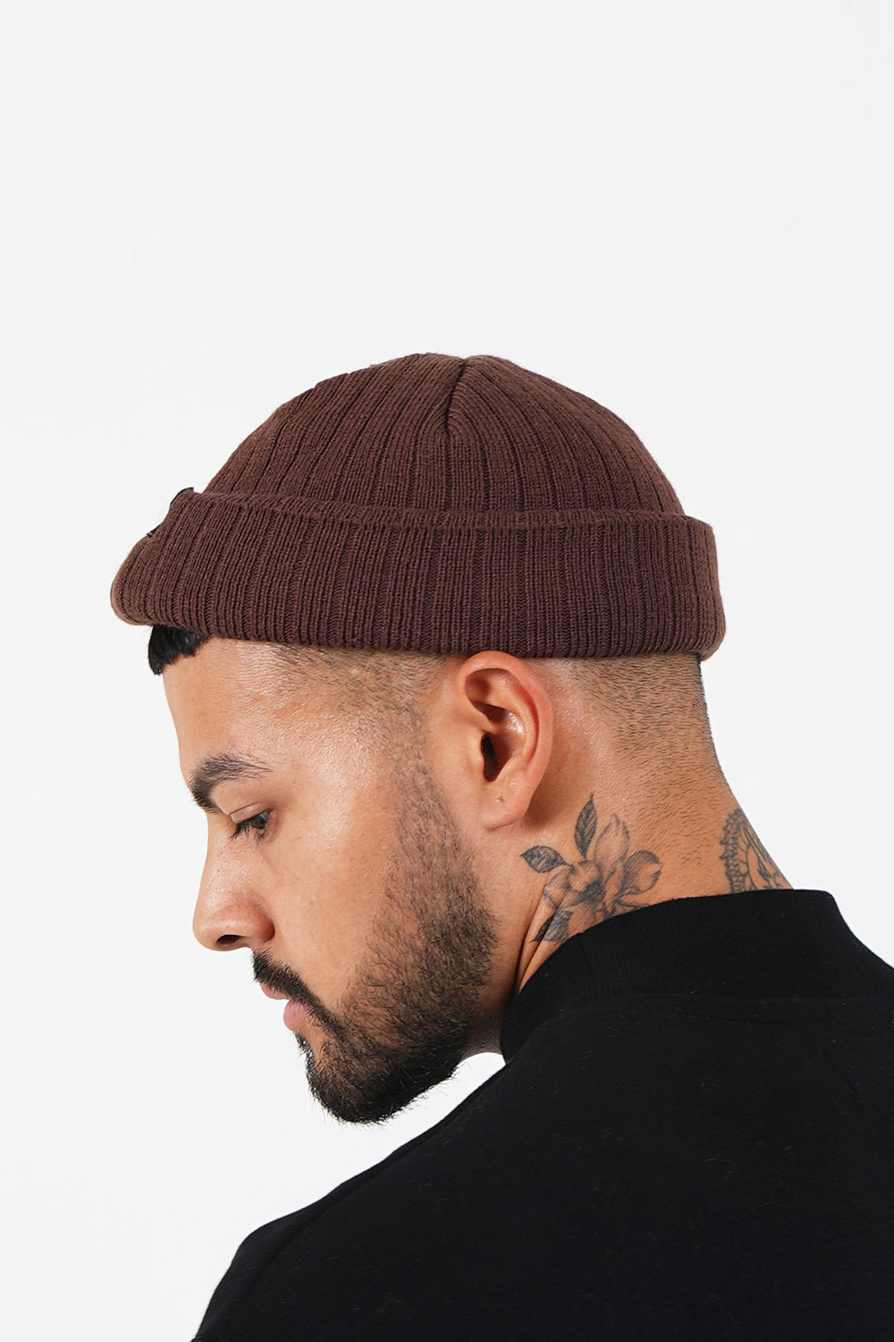 Sixth June - Bonnet fisherman côtelé Marron