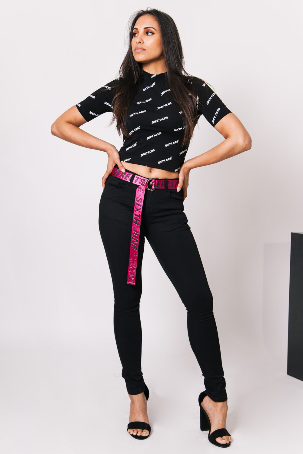 Sixth June - Ceinture streetstyle GPS rose