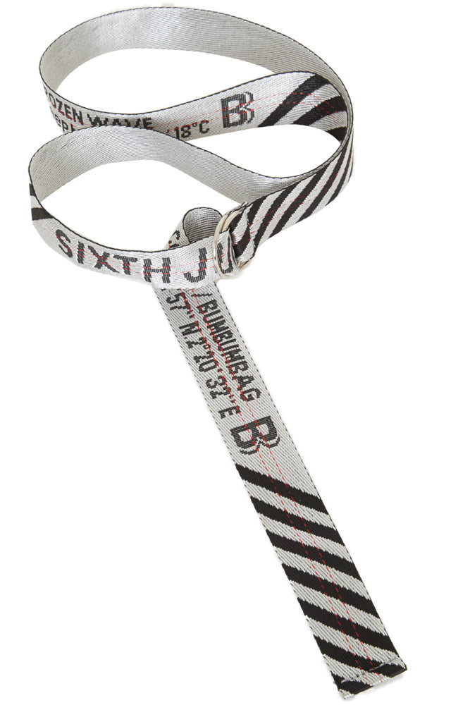 Sixth June - Ceinture GPS collab blanc