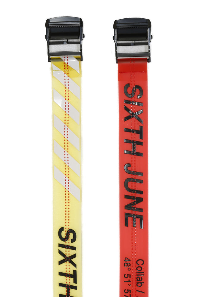 Sixth June - Ceinture plastique jaune