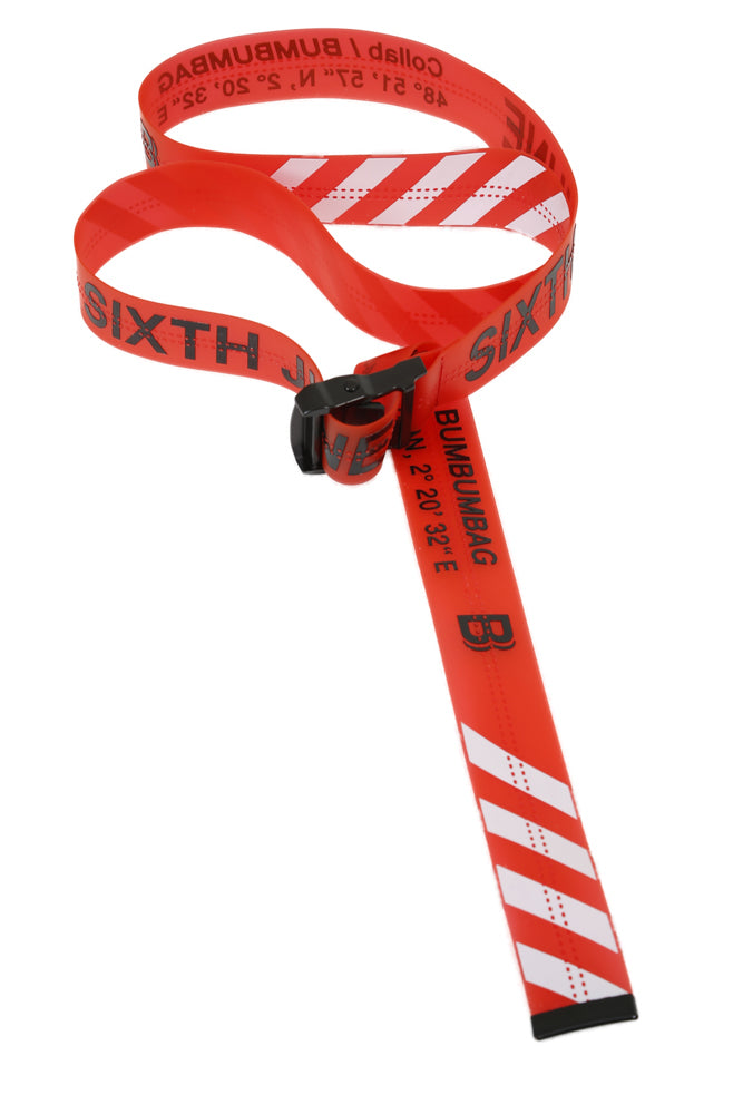 Sixth June - Ceinture plastique rouge