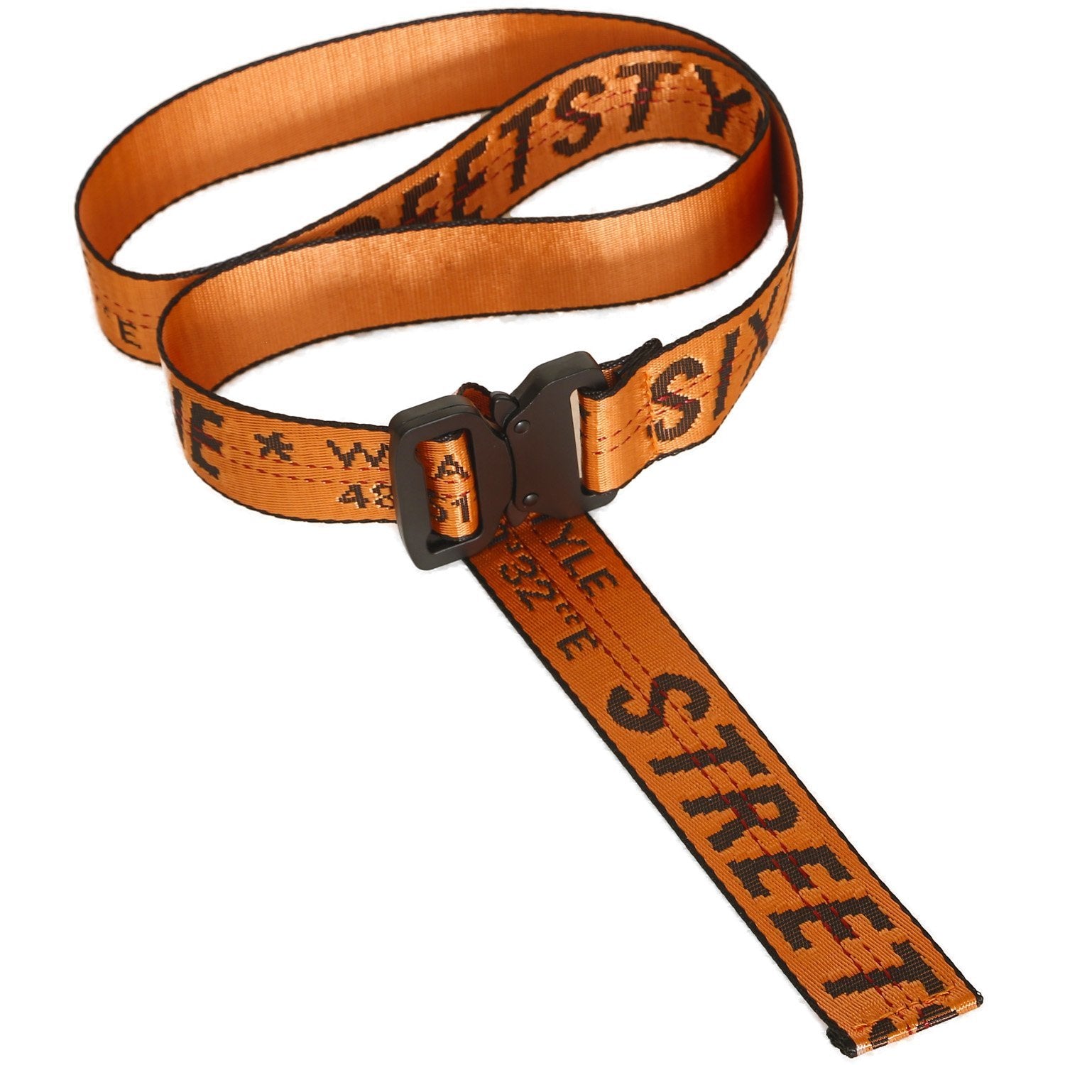 Sixth June - Ceinture boucle streetstyle GPS orange