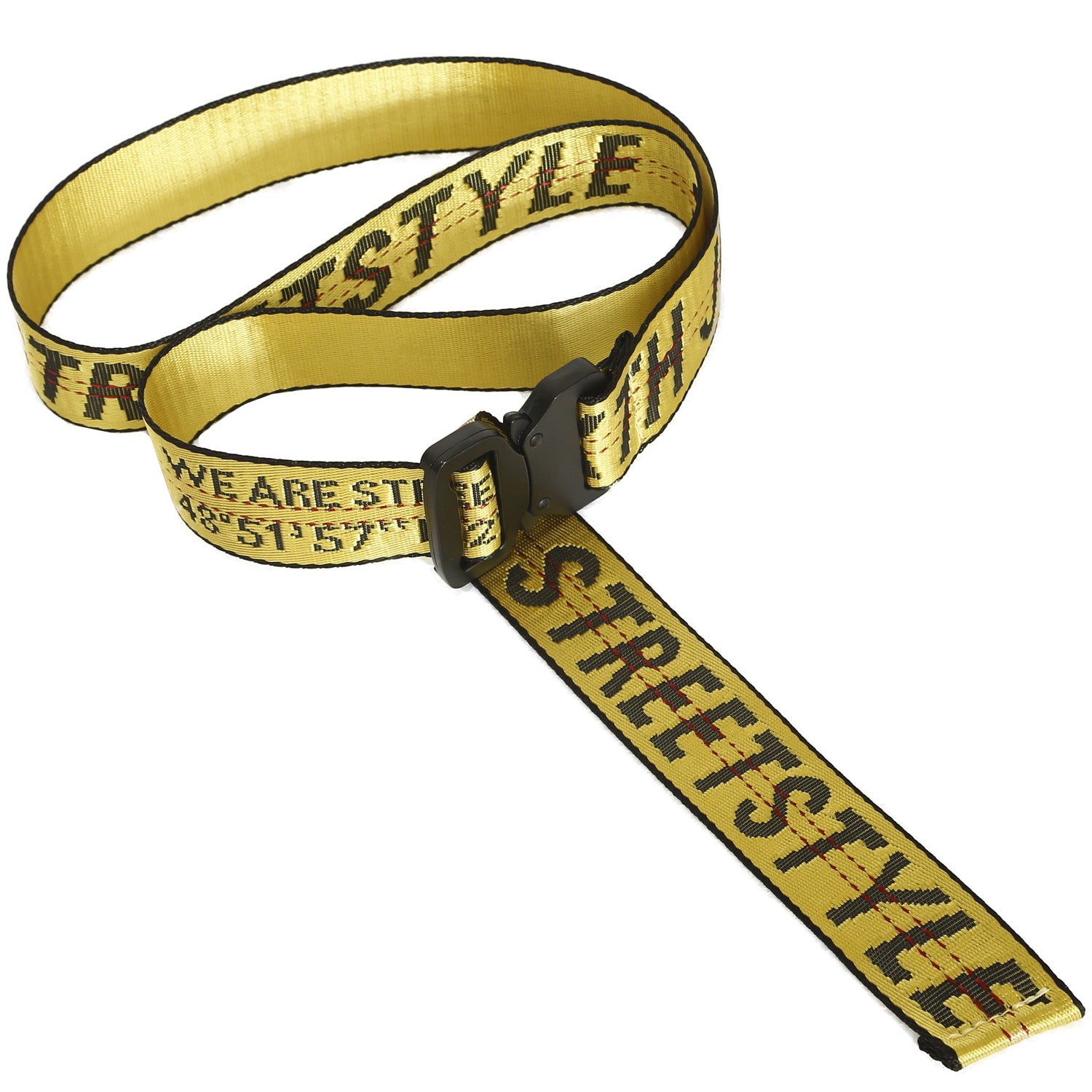 Sixth June - Ceinture boucle streetstyle GPS jaune