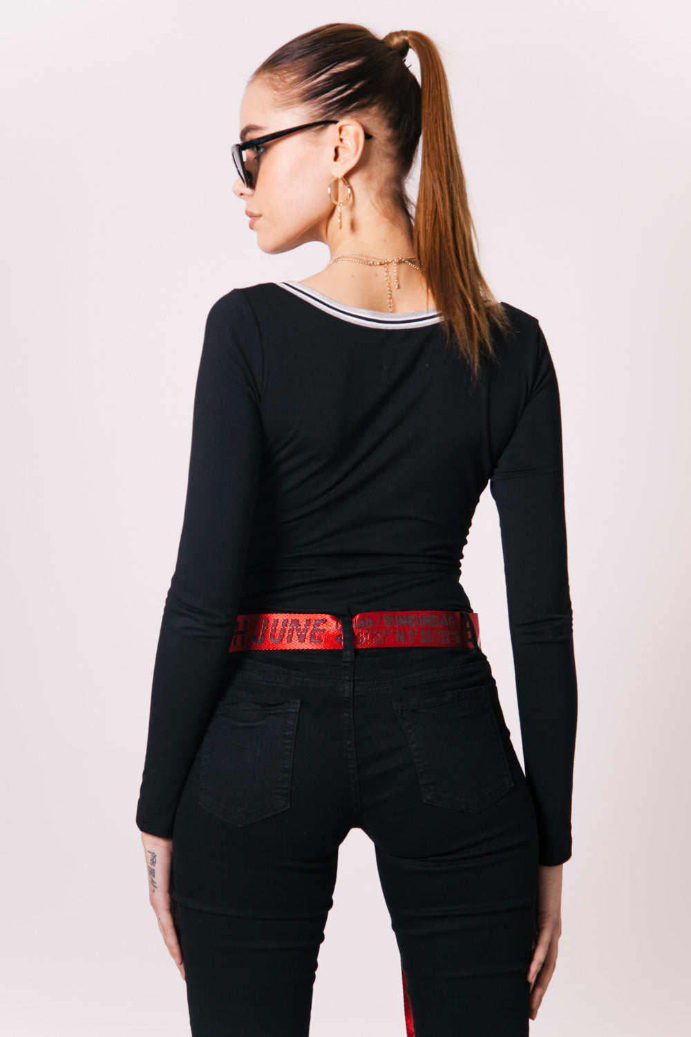 Sixth June - Ceinture GPS collab rouge