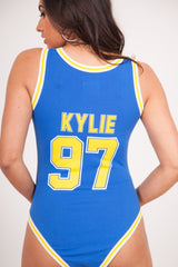 Body Kylie 97 blau gelb