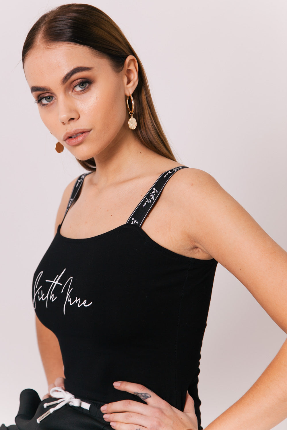 Sixth June - Body logo signature noir