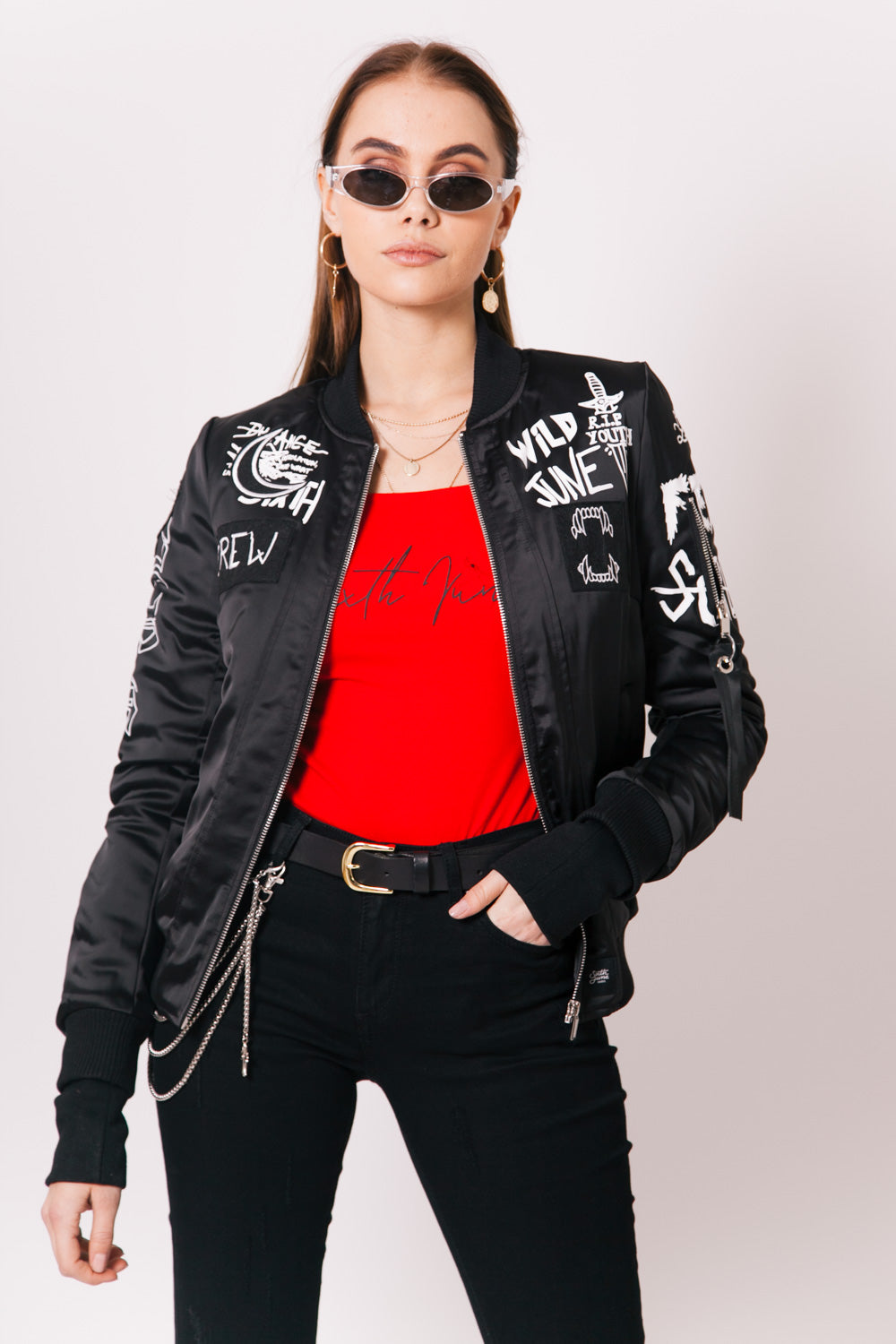 Sixth June - Body logo signature rouge