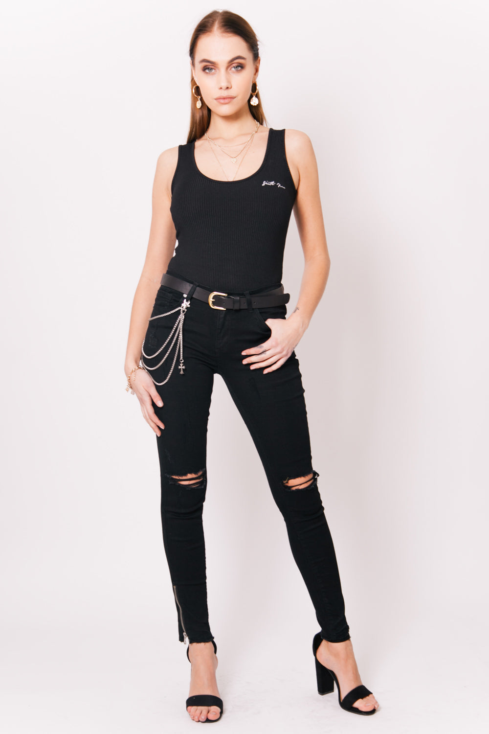 Sixth June - Body logo signature noir