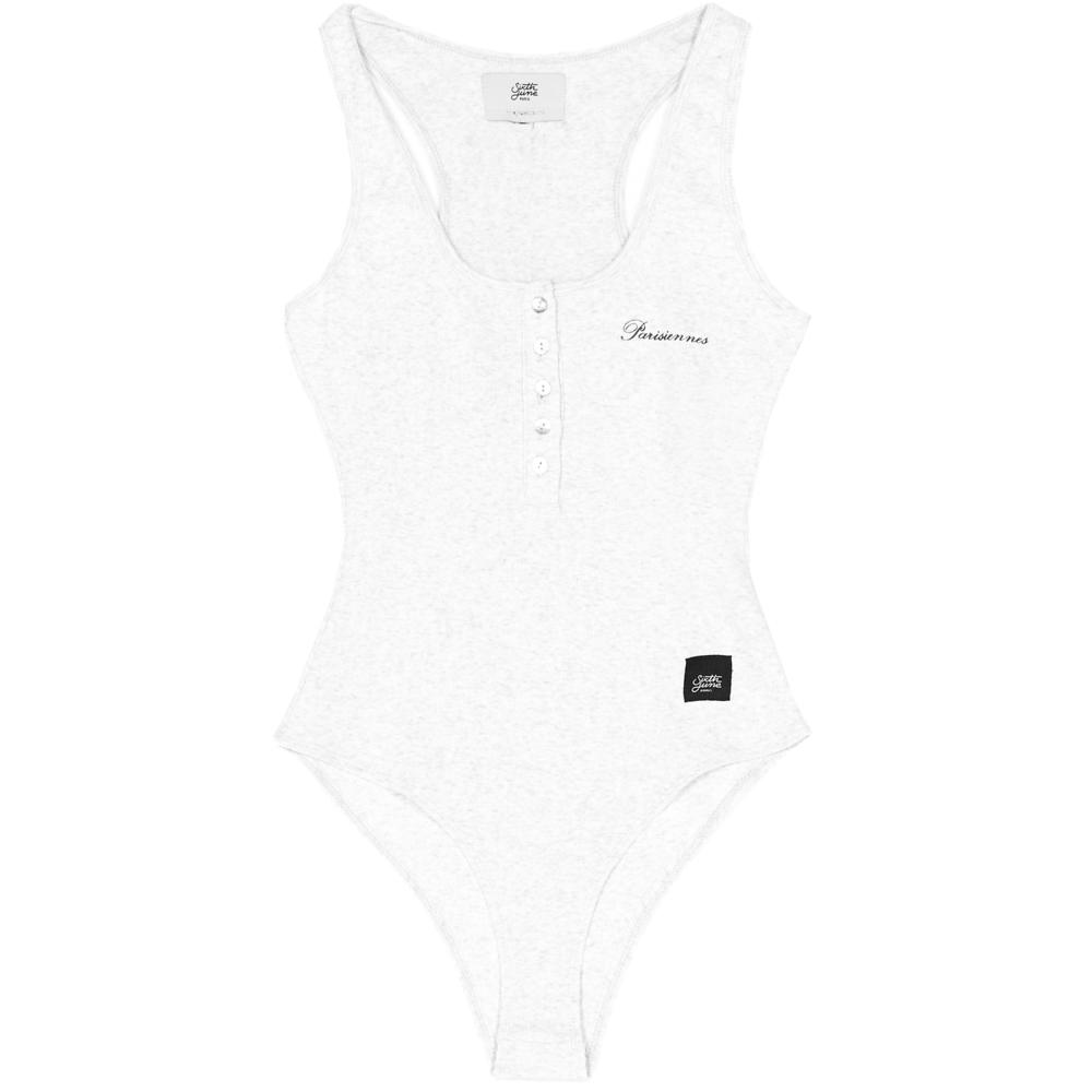 Body Ribbed With Parisiennes