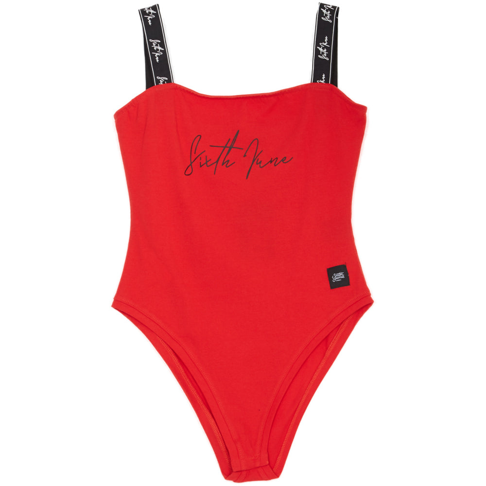 Sixth June - Body logo signature rouge