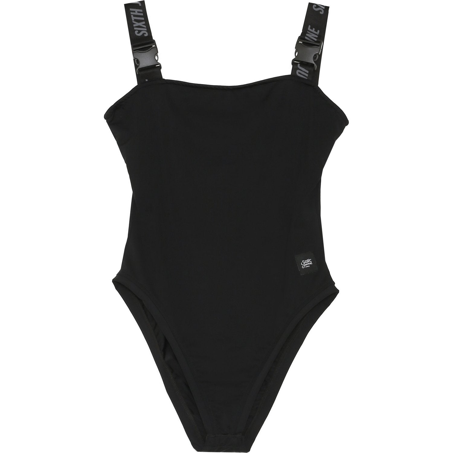 Sixth June - Body bretelle boucle logo noir