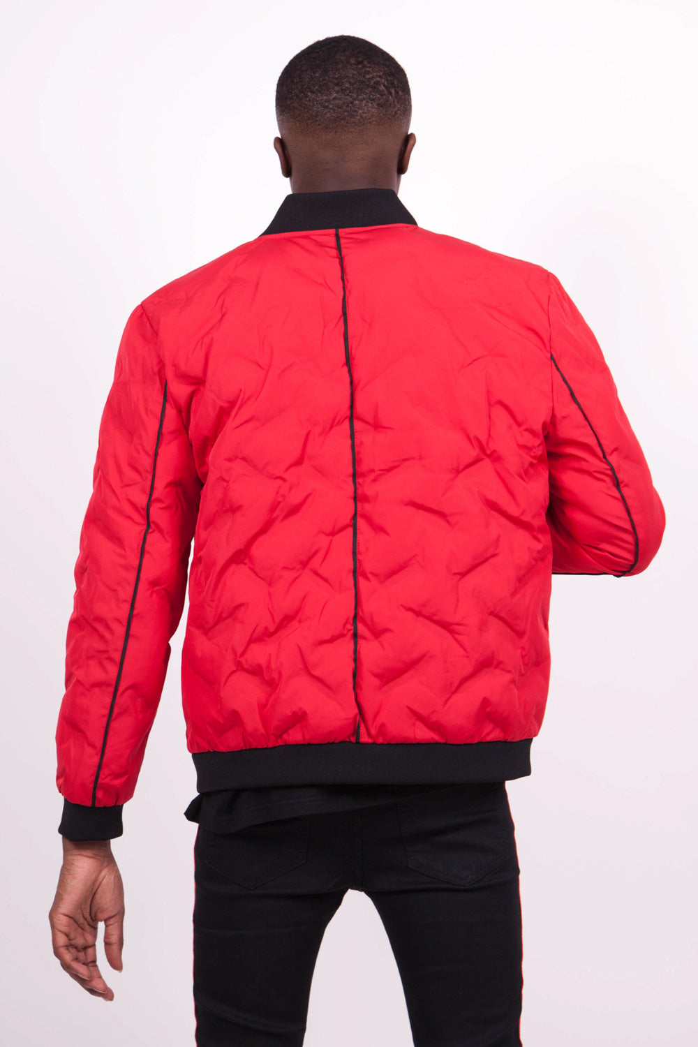 Sixth June - Bomber matelassé logo rouge