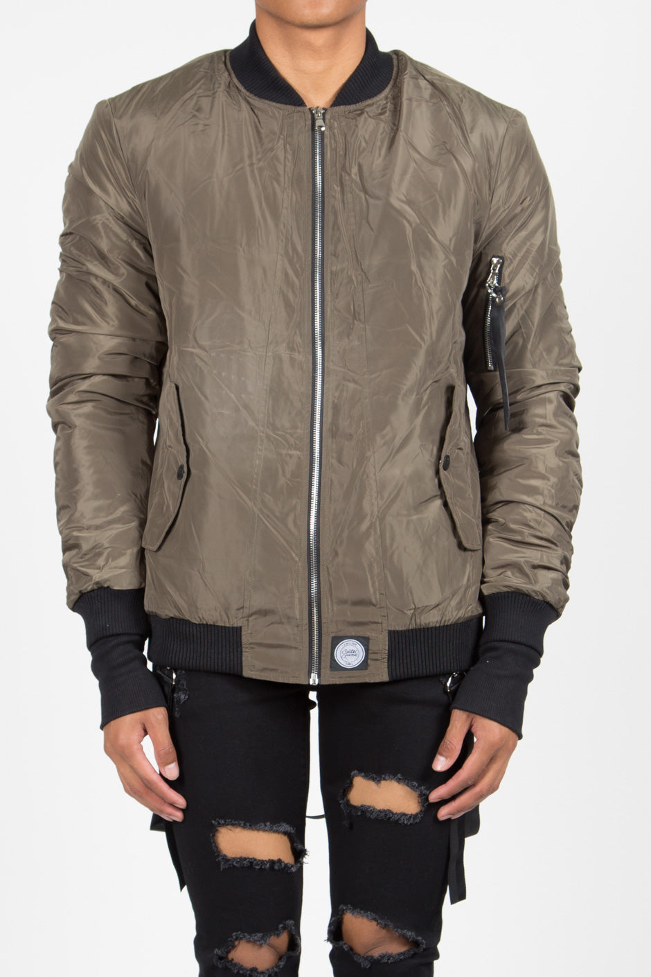 Sixth June - Bomber Junior kaki 1365C