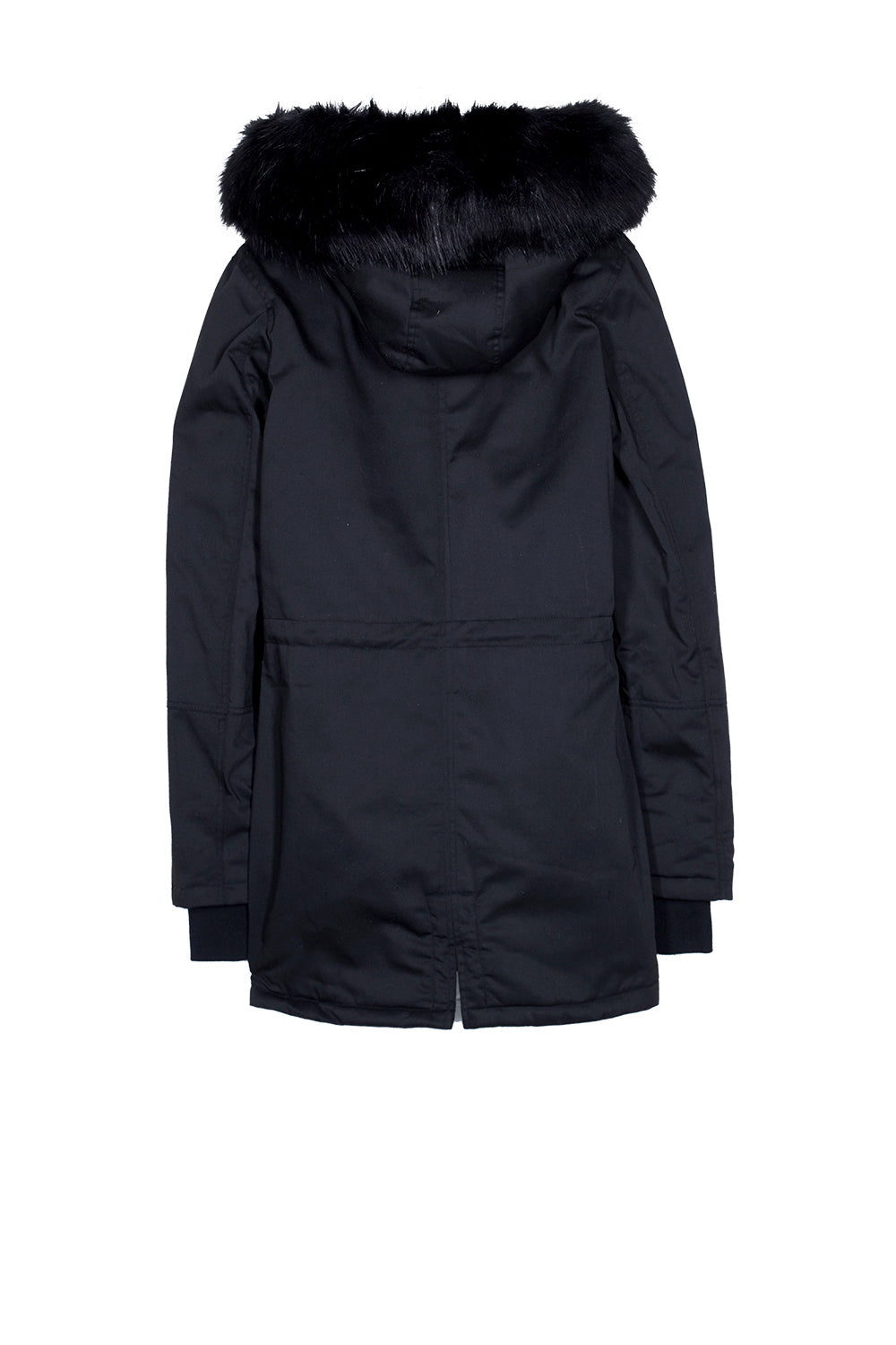 Sixth June - Parka fourrure noir