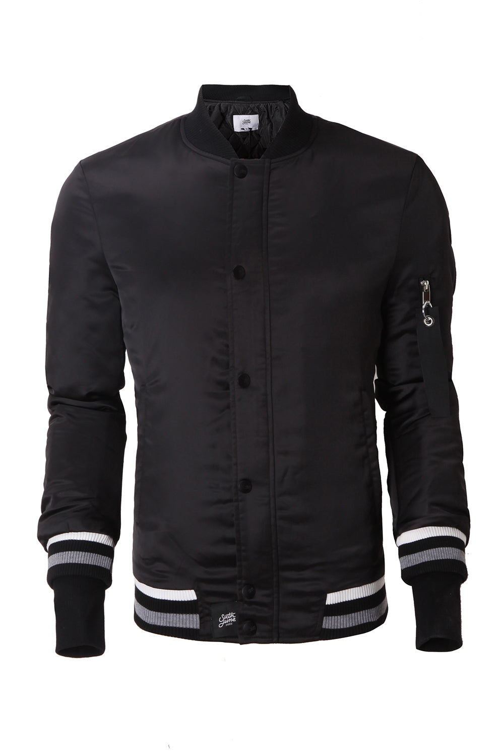 Sixth June - Bomber Pvris 75 Femme noir W2152CJA