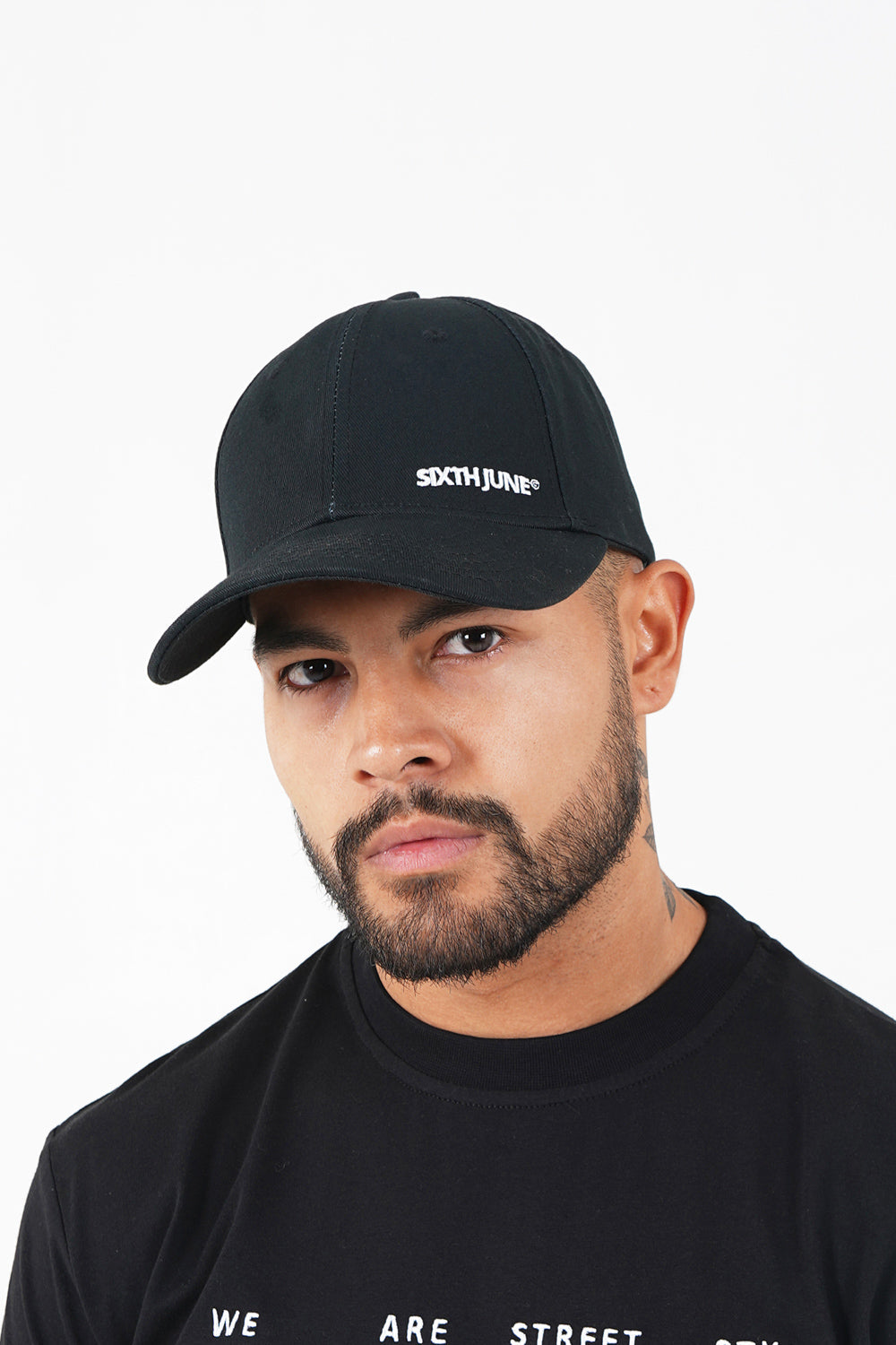 Sixth June - Casquette logo brodé mixte Noir