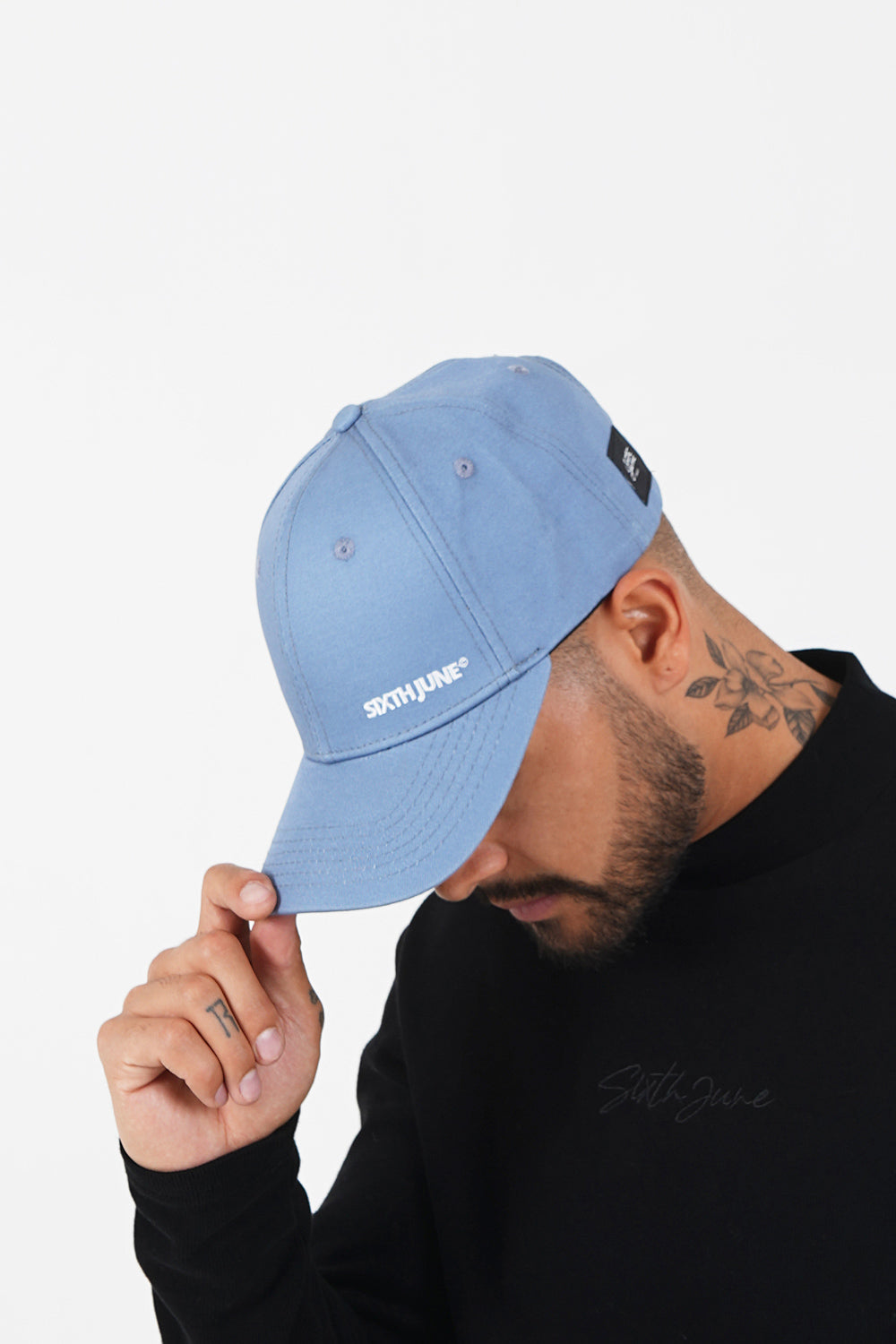 Sixth June - Casquette logo brodé mixte Bleu