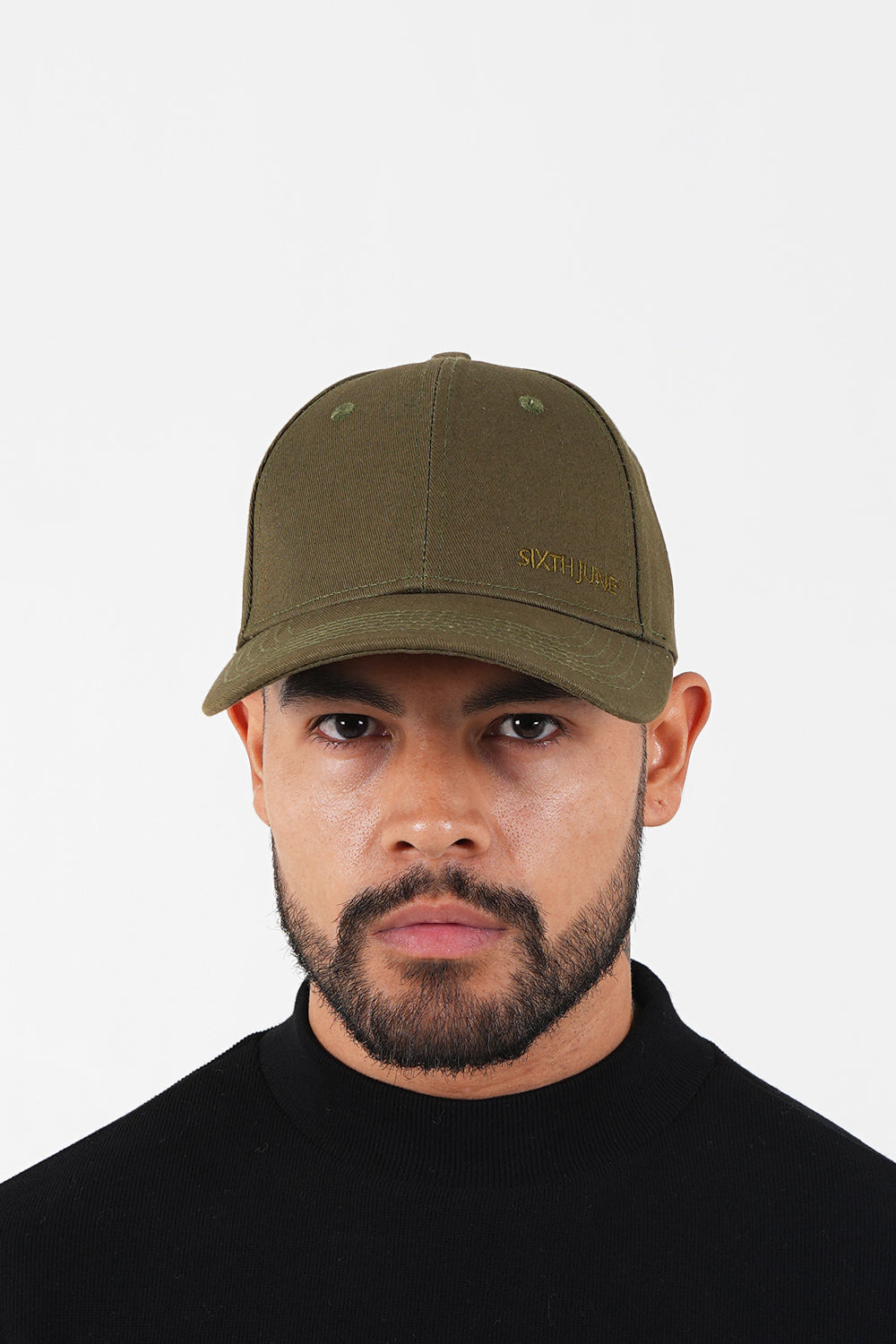 Sixth June - Casquette logo broderie mixte Vert kaki