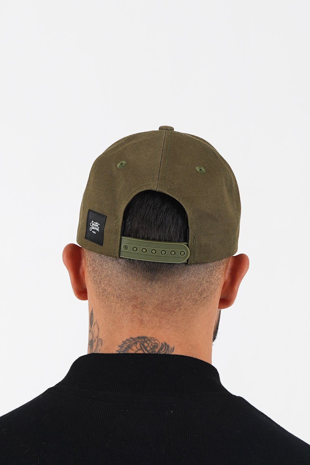 Sixth June - Casquette logo broderie mixte Vert kaki