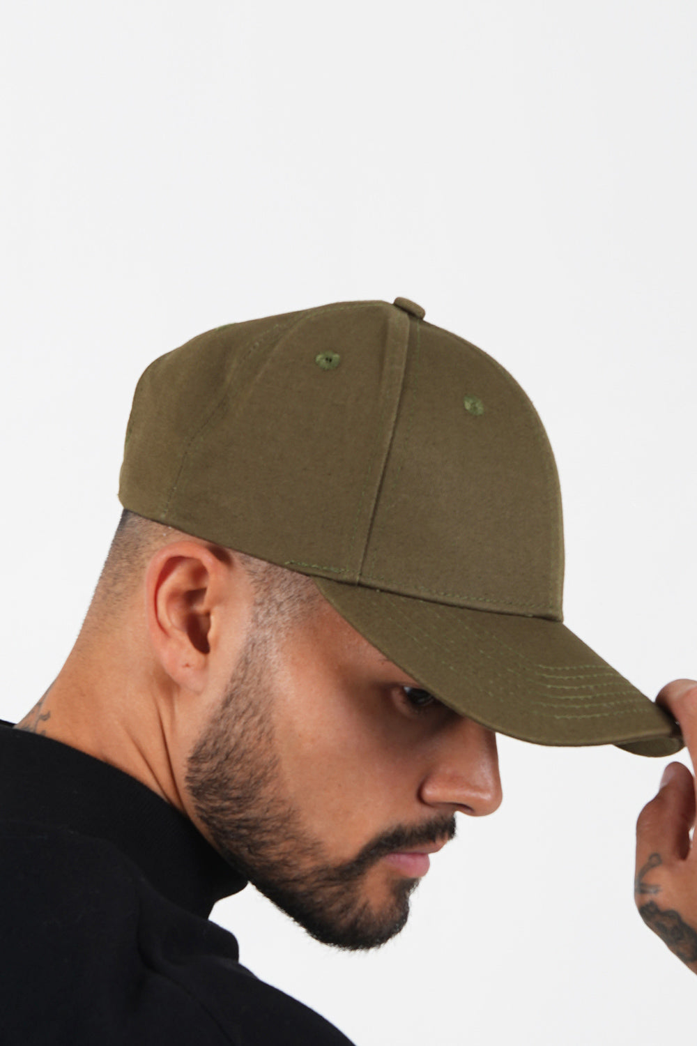 Sixth June - Casquette logo broderie mixte Vert kaki