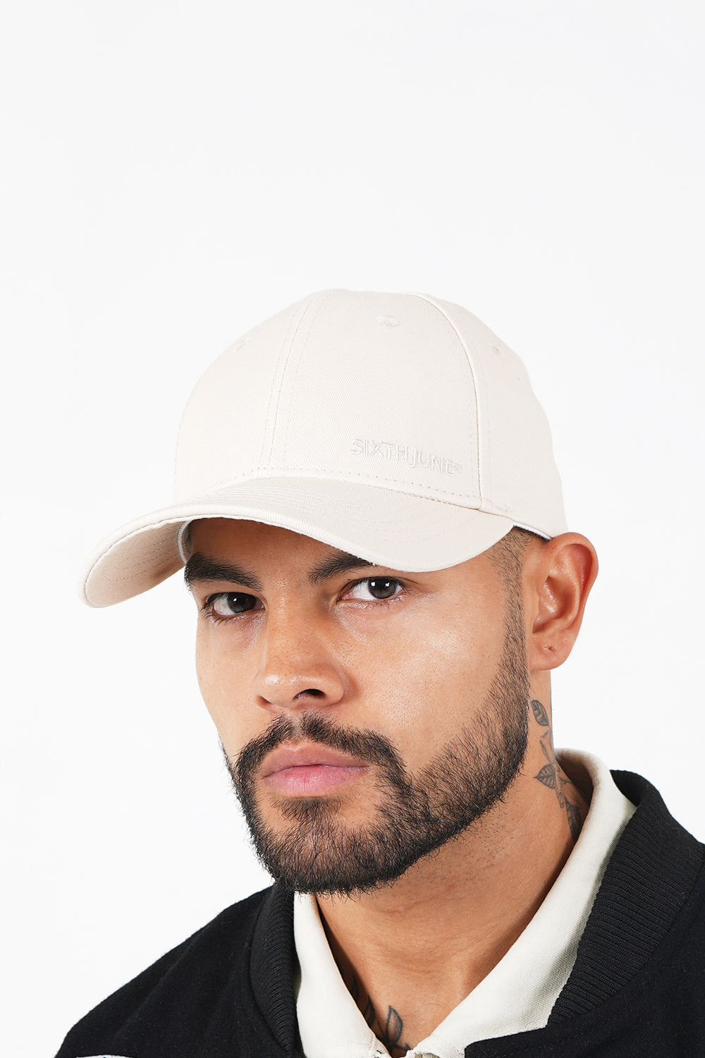 Sixth June - Casquette logo broderie mixte Rose clair