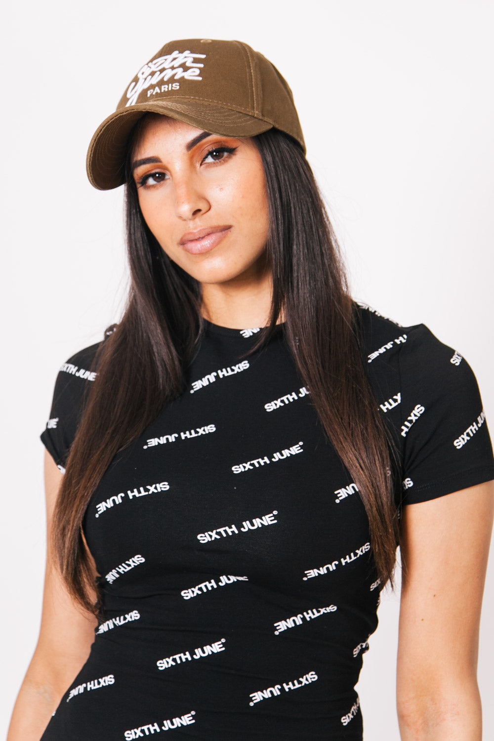 Sixth June - Casquette logo Vert kaki