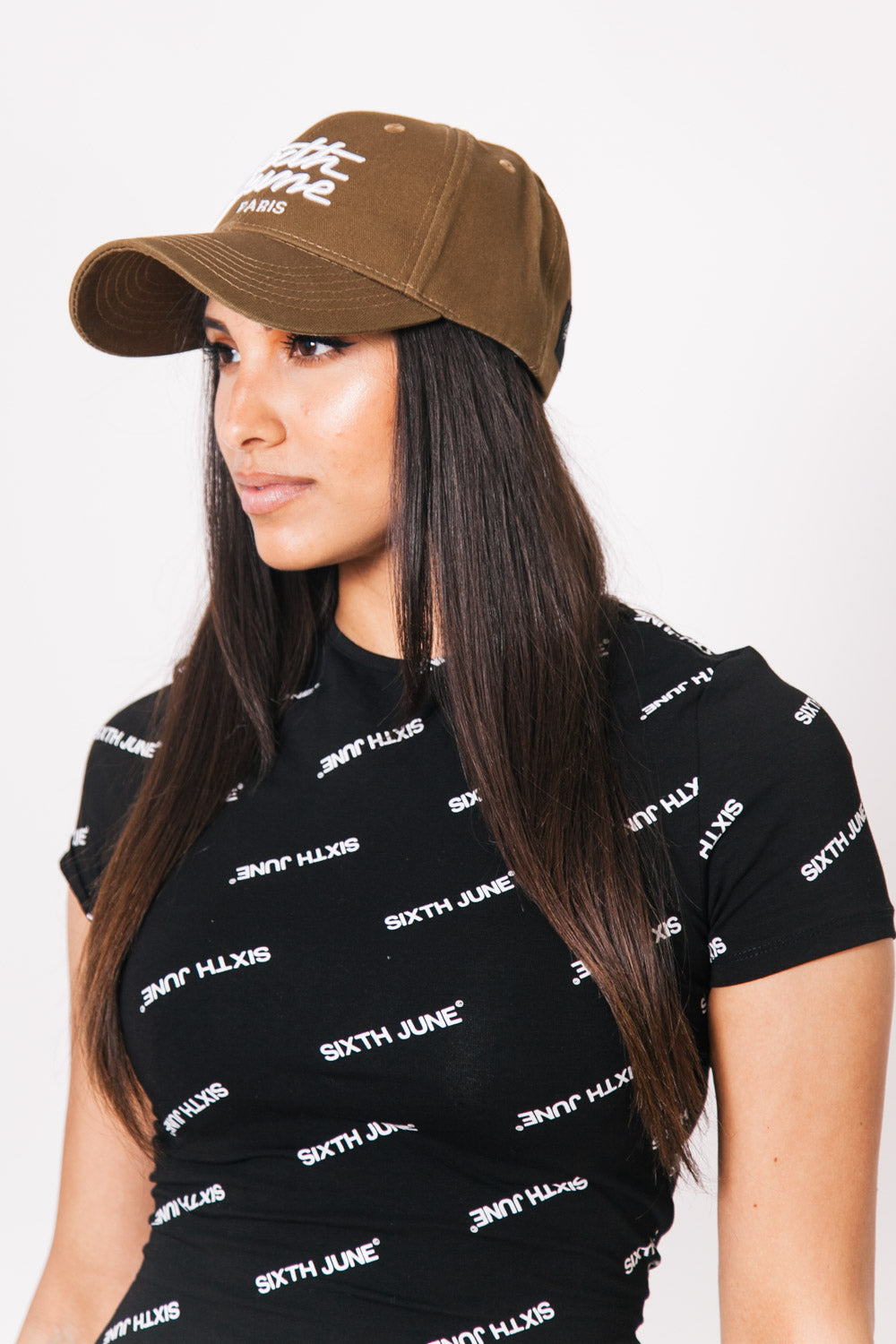 Sixth June - Casquette logo Vert kaki