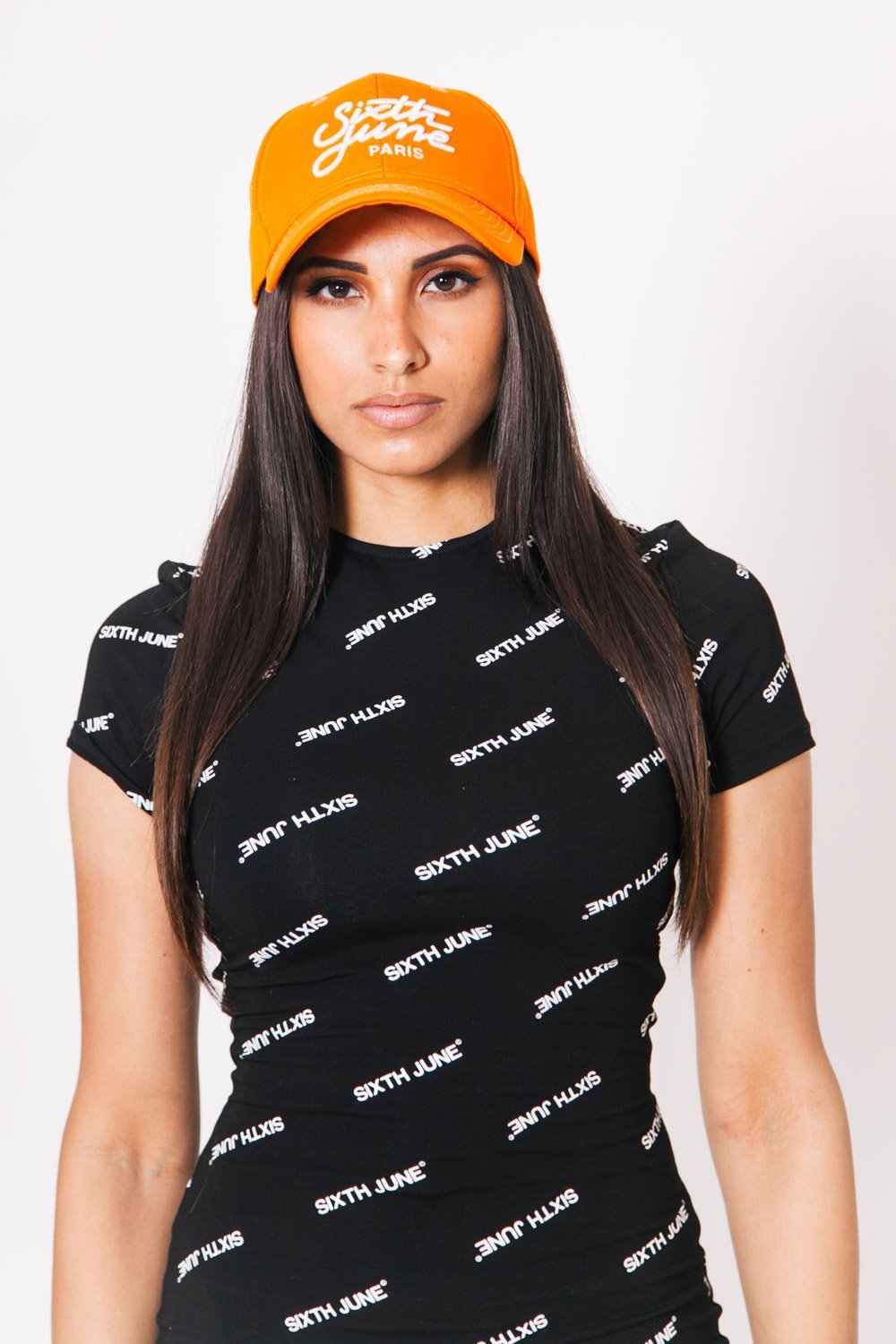Sixth June - Casquette logo Orange