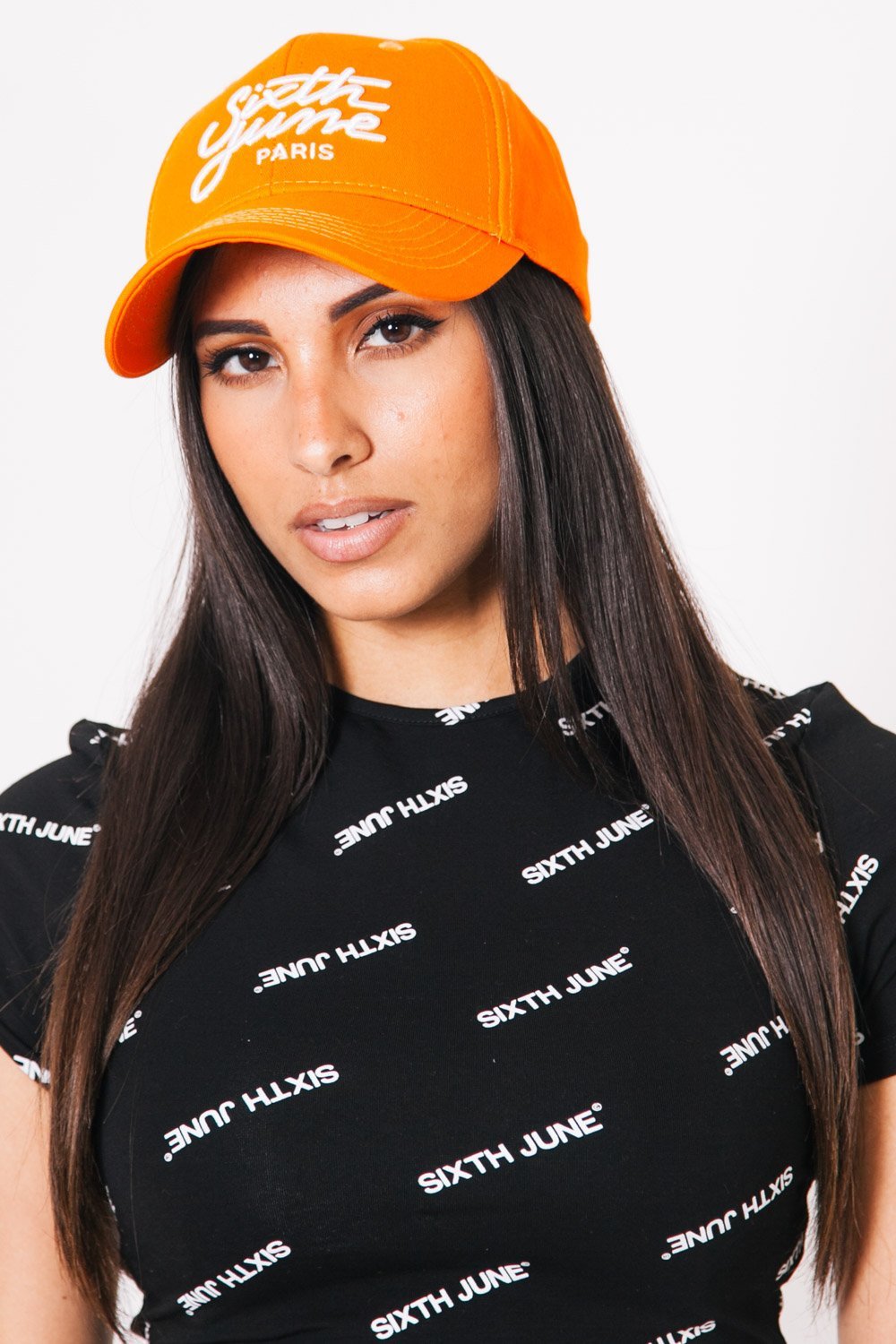Sixth June - Casquette logo Orange