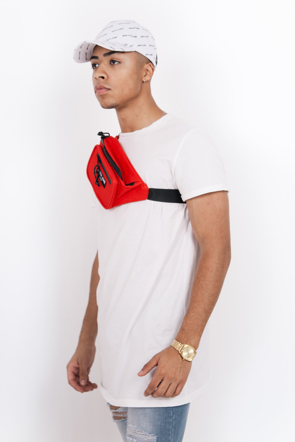 Sixth June - Casquette logomania blanc