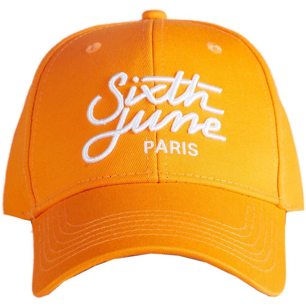 Sixth June - Casquette logo Orange