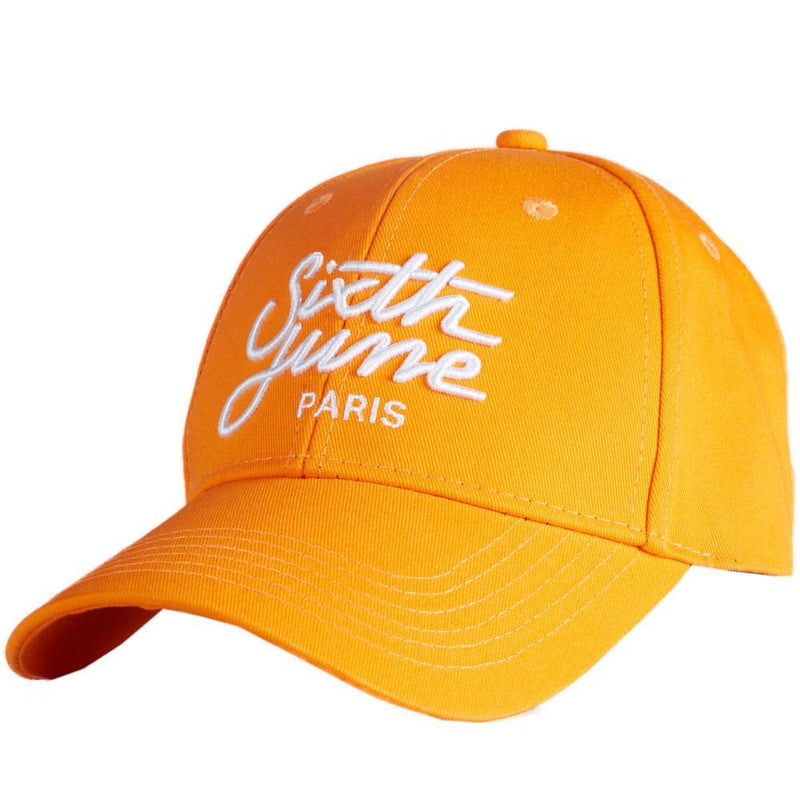 Sixth June - Casquette logo Orange