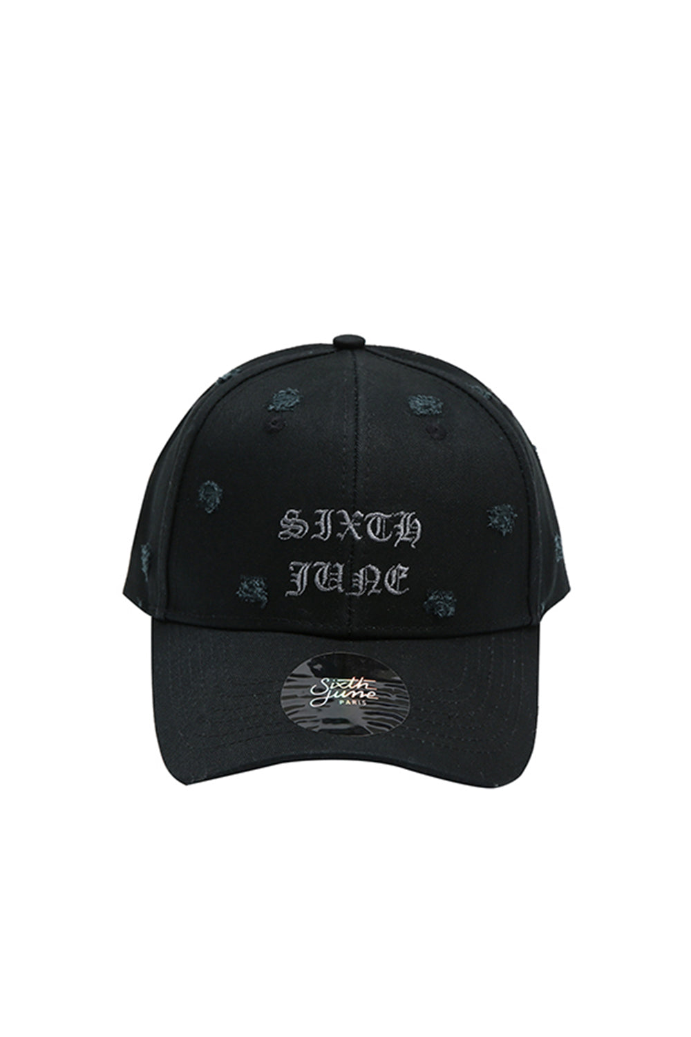 Sixth June - Casquette destroy Sixth June gothique noir M2426FCA