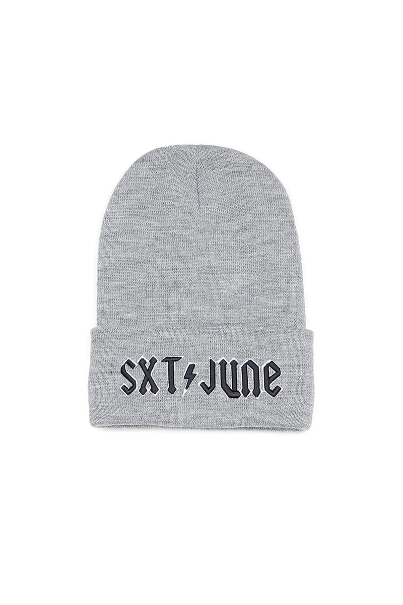 Sixth June - Bonnet brodé SXT JUNE gris