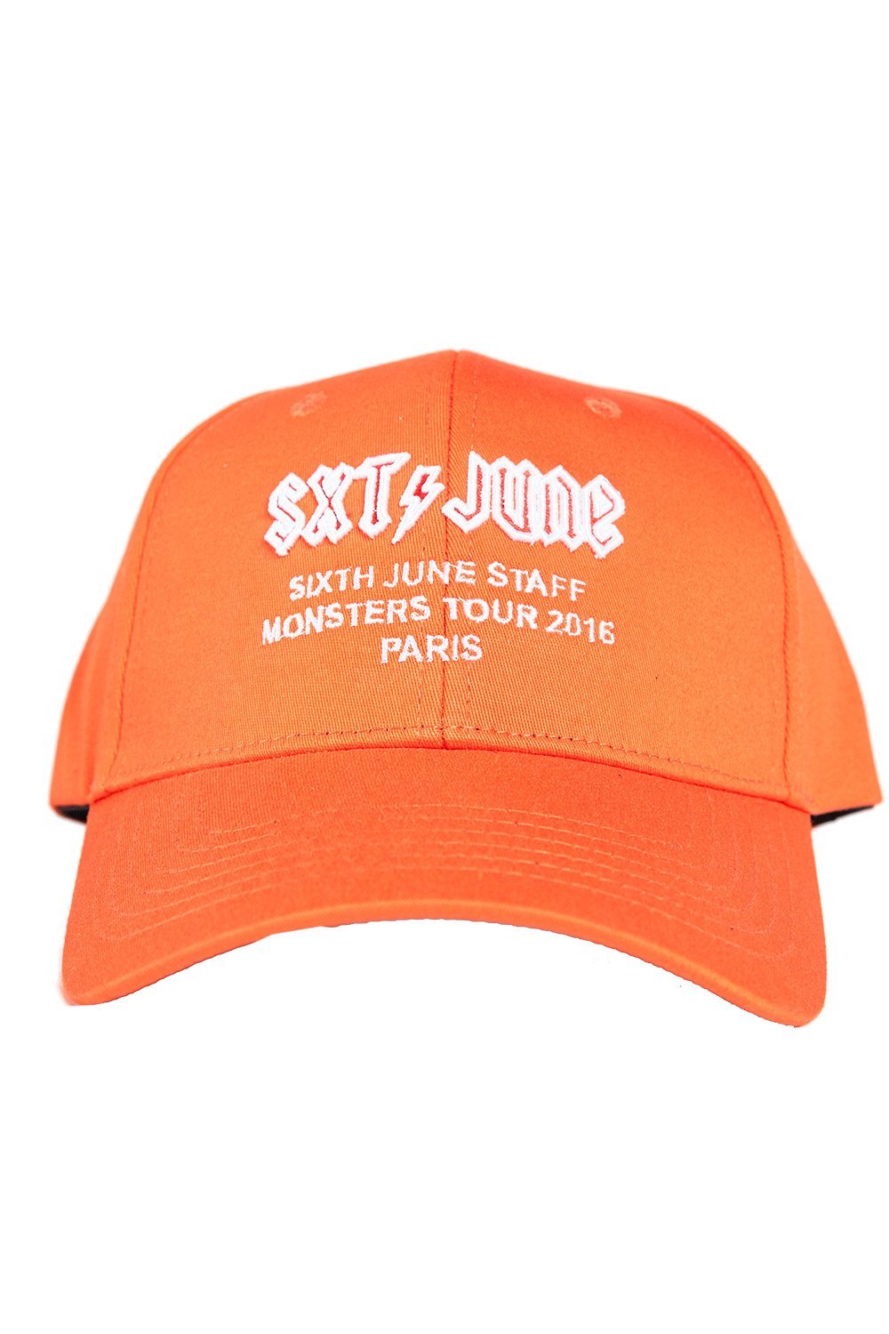 Sixth June - Casquette Monsters Tour 2016 orange