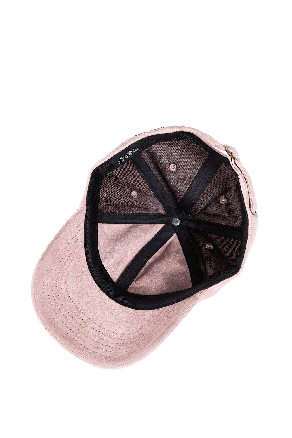 Sixth June - Casquette suède Crew Only rose