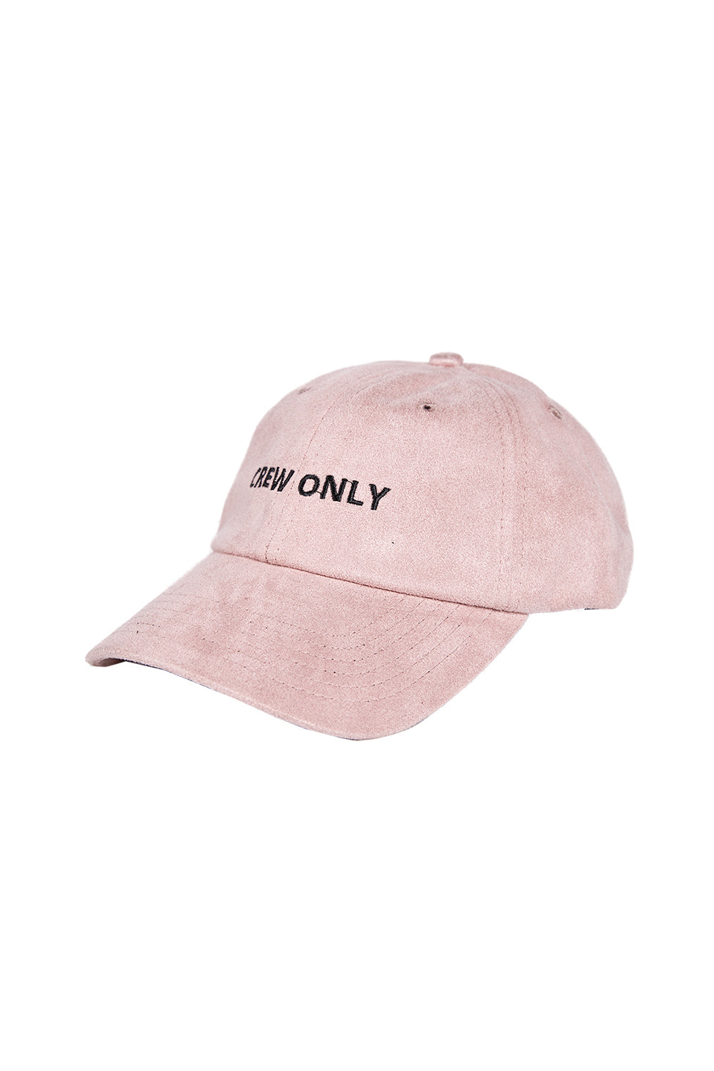 Sixth June - Casquette suède Crew Only rose