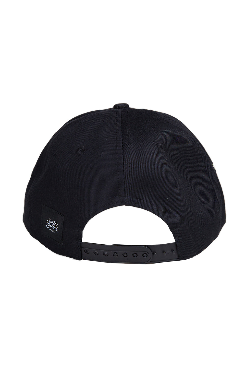 Sixth June - Casquette gothique fleurs noir doré