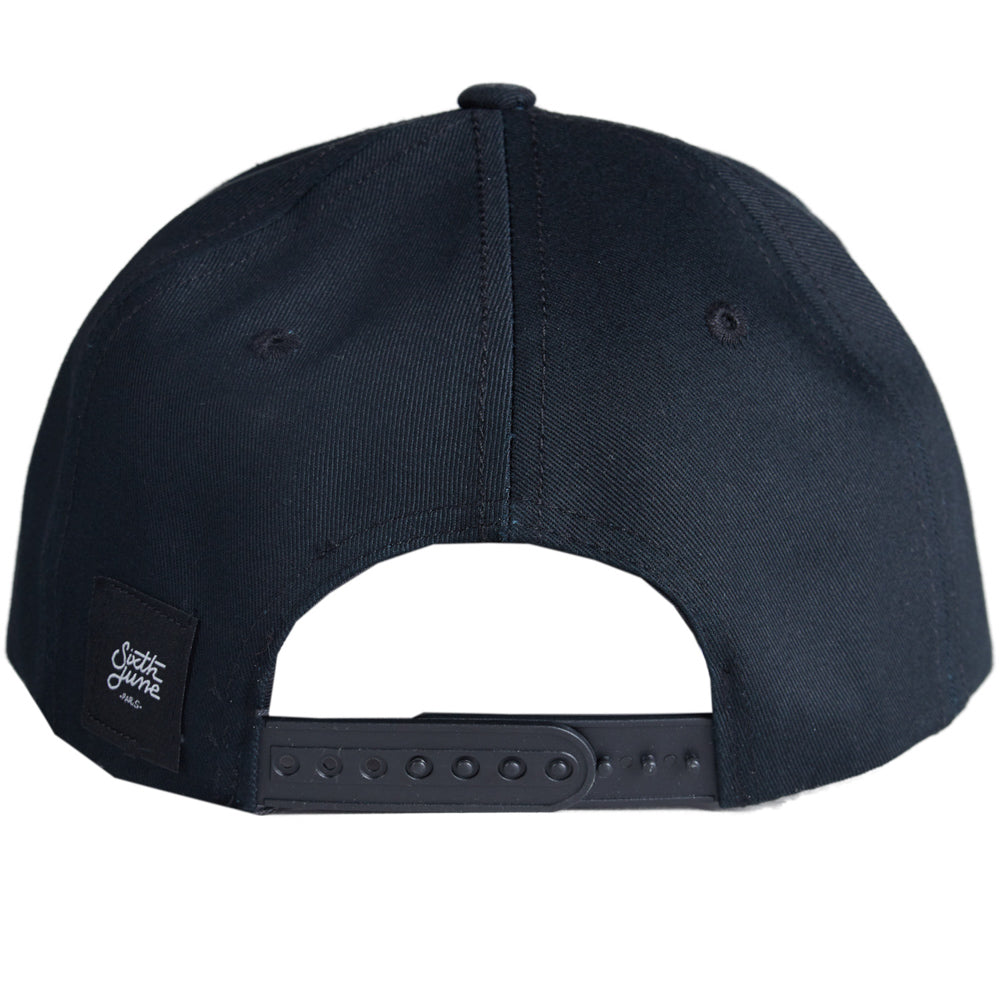 Sixth June - Casquette logo rose noir