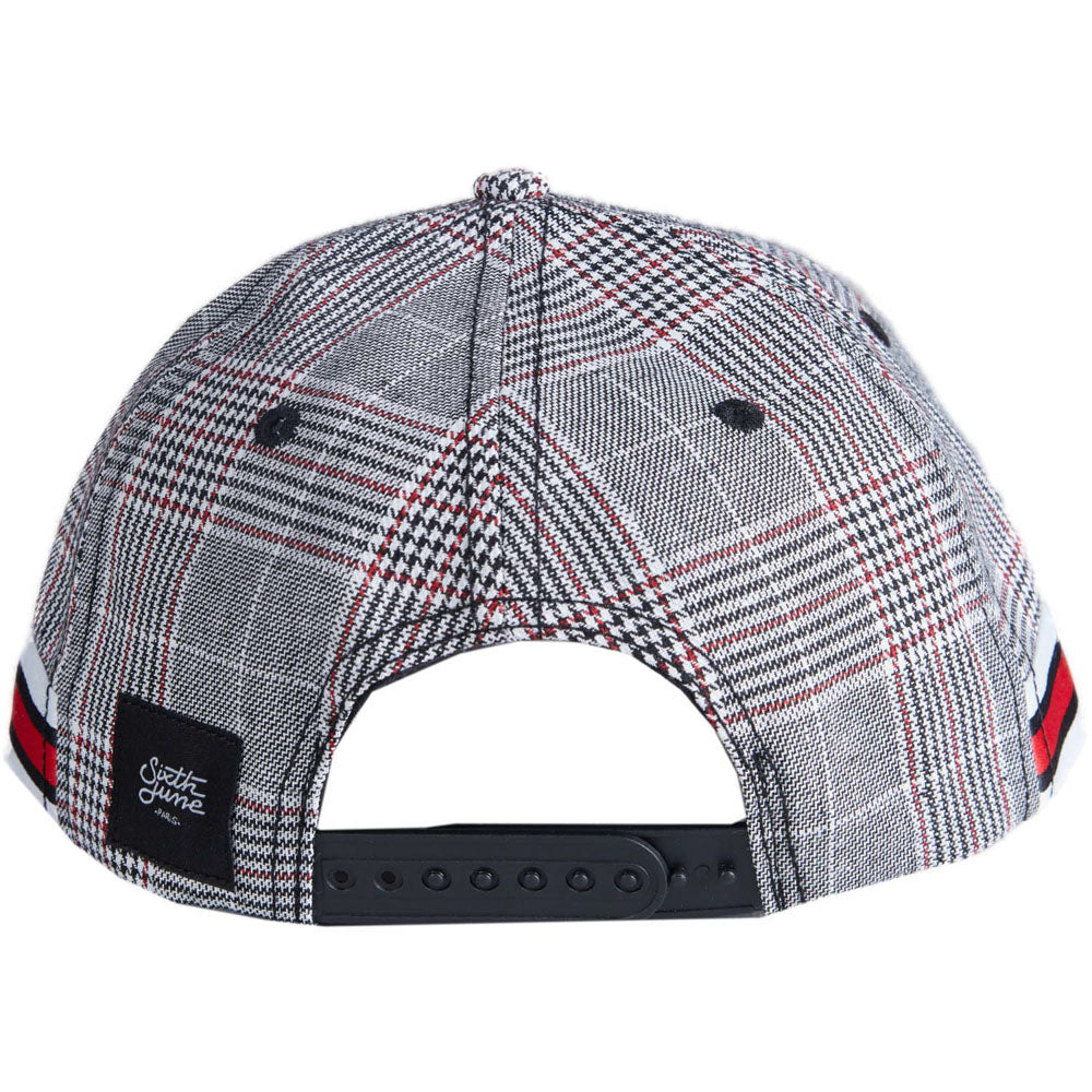 Sixth June - Casquette logo Prince de Galles gris