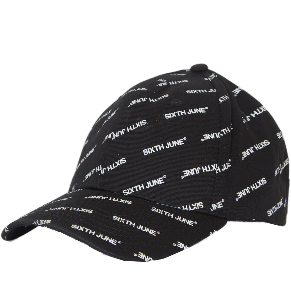 Sixth June - Casquette logomania noir